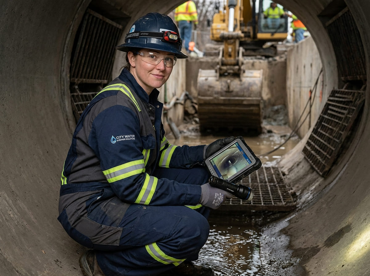 Sewer Line Inspection & Replacement in Boling